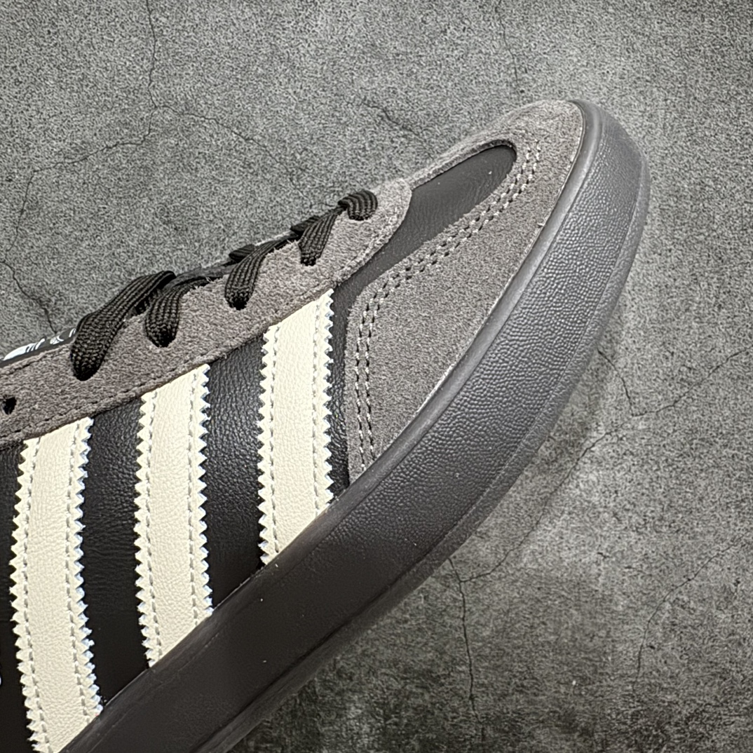 纯原版AdidasOriginalsGazelleIndoor防滑低帮T头德训鞋GZ复古系列棕色IH03