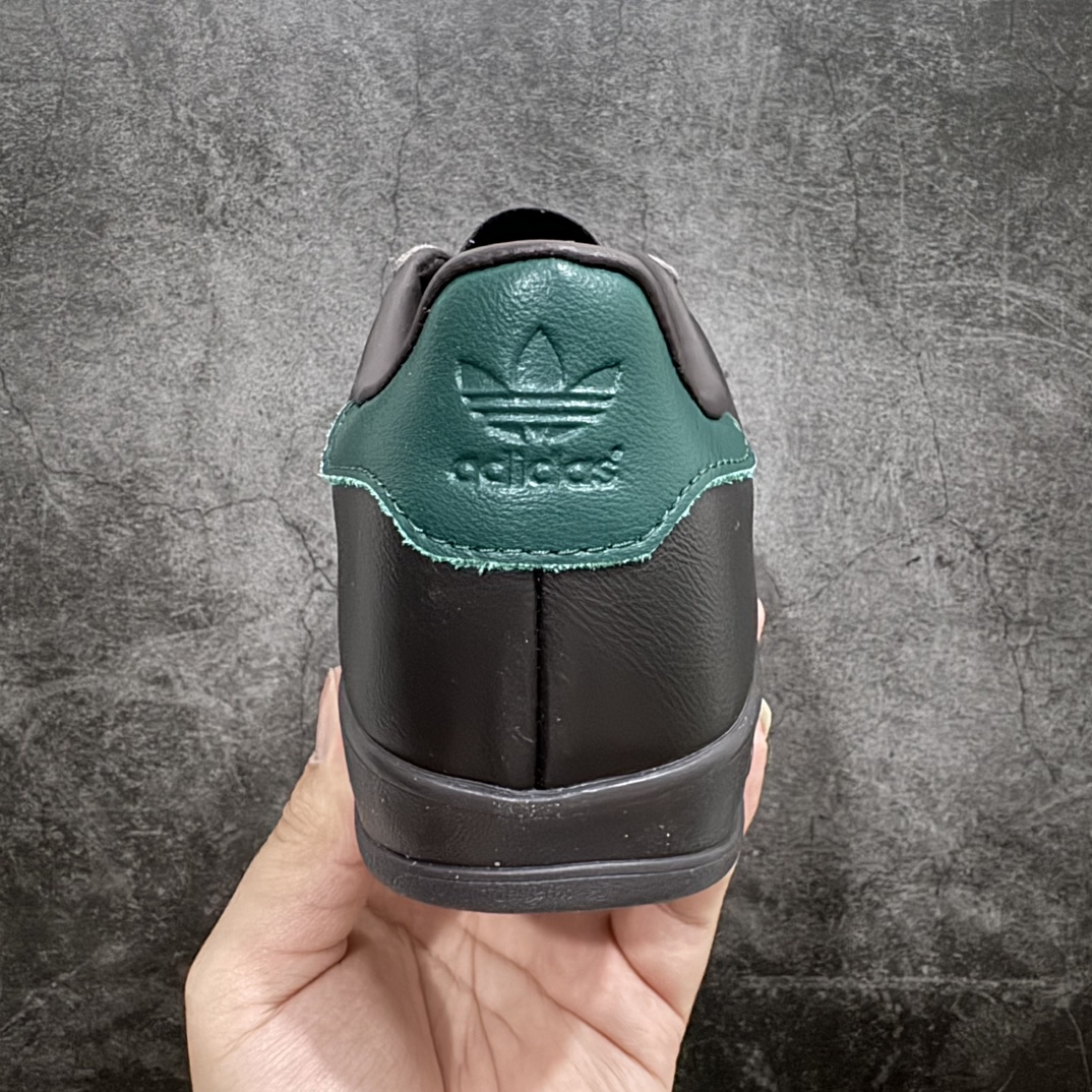 纯原版AdidasOriginalsGazelleIndoor防滑低帮T头德训鞋GZ复古系列棕色IH03