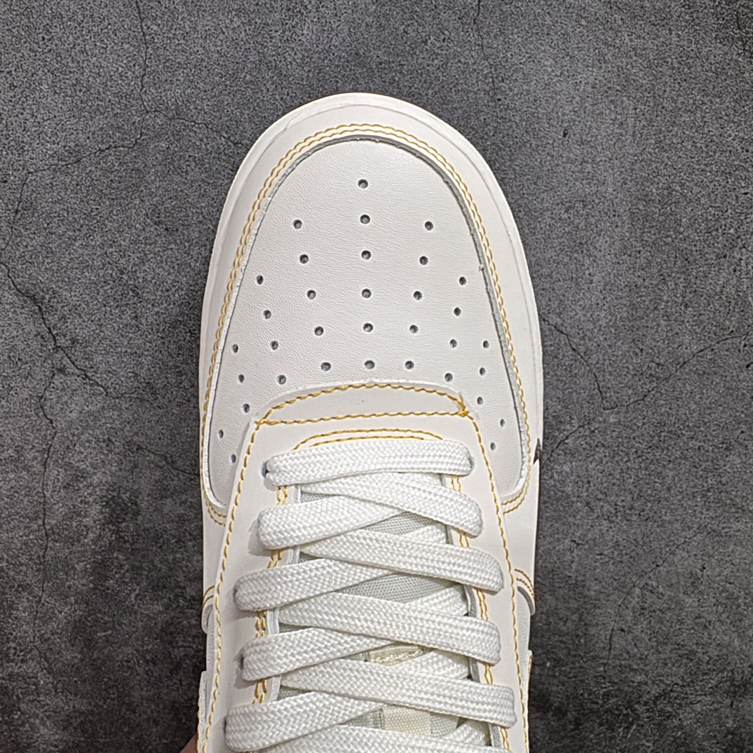 图片[5]-【公司级】Nike Air Force 1 Low 07 x Undefeated黄棕小钩n原楦头原纸板 打造纯正低帮空军版型 专注外贸渠道 全掌内置蜂窝气垫原盒配件 原厂中底钢印、拉帮完美官方货号：KK3333 002 Size：36 36.5 37.5 38 38.5 39 40 40.5 41 42 42.5 43 44 44.5 45 编码：HXS310320-鞋库