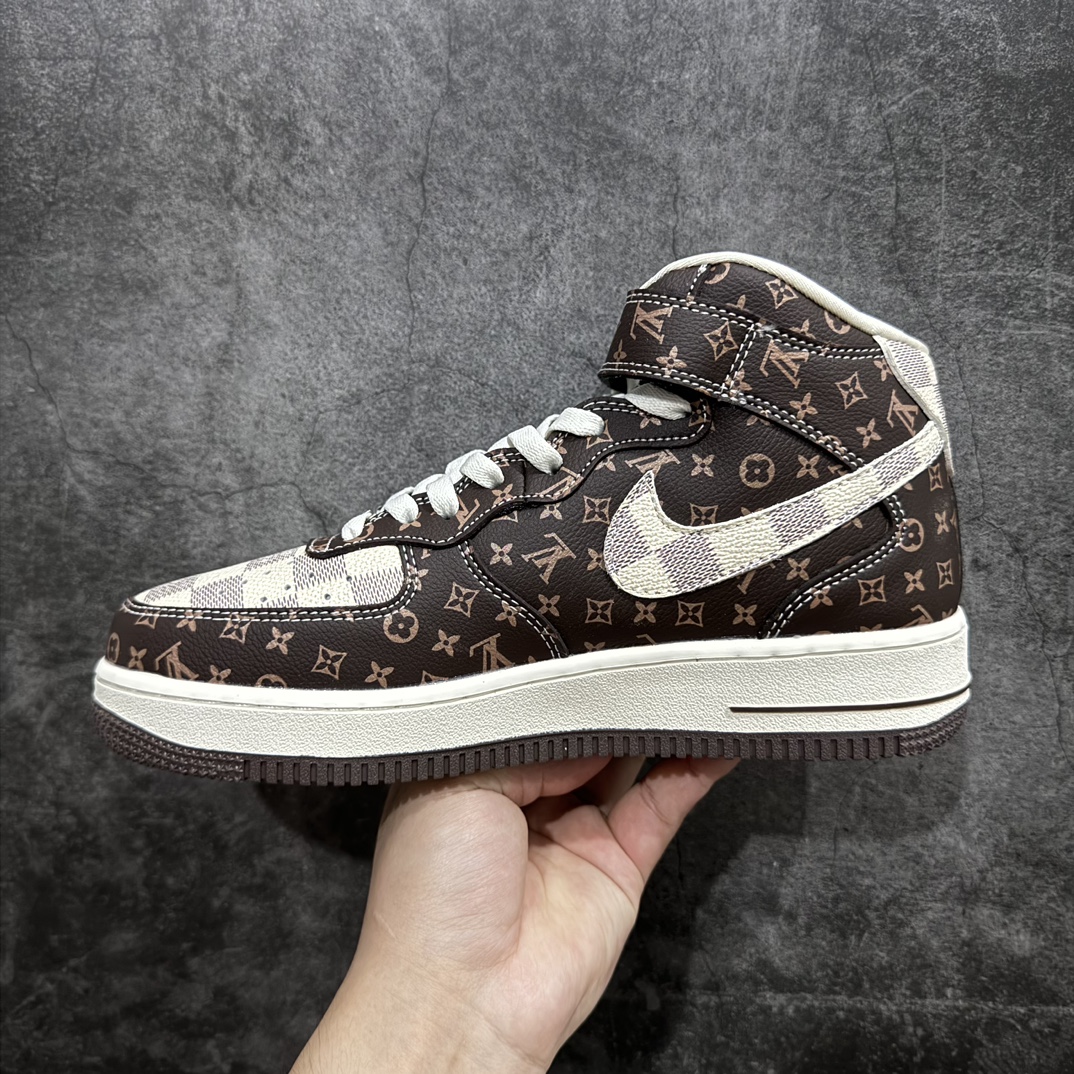 图片[2]-【公司级】海外限量发售！Nike Air Force 1 \’07 Low “LV联名–经典棕印花”空军一号 中帮 运动鞋 休闲鞋 折边针车 工艺难度大 原楦头原纸板 原装鞋盒 定制五金配件 内置全掌气垫 原厂鞋底货号：DV0688-200 Size：36 36.5 37.5 38 38.5 39 40 40.5 41 42 42.5 43 44 44.5 45 编码：HXS250260-鞋库