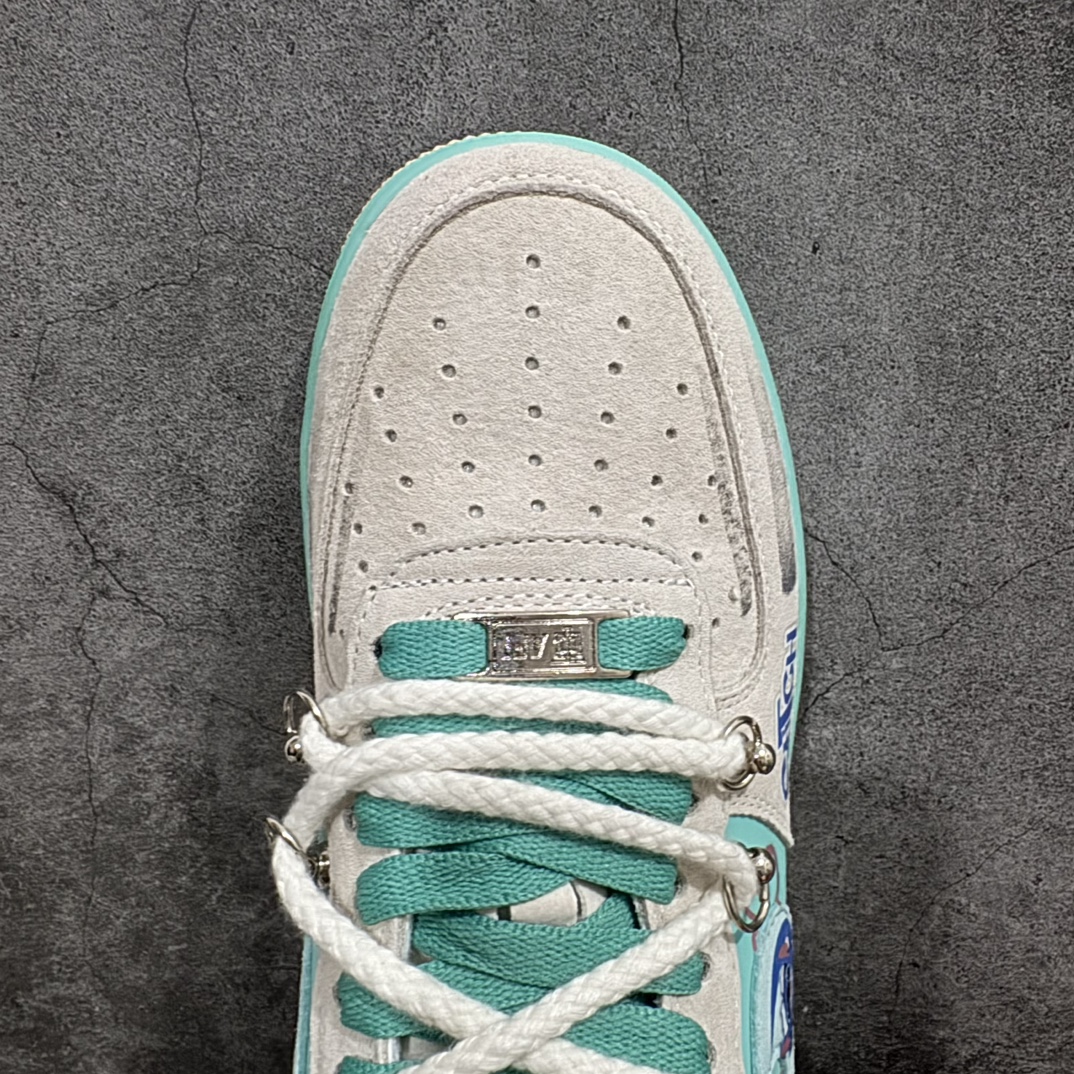 图片[5]-【公司级】Nike Air Force 1 Low 07 星际宝贝 史迪仔 灰绿绑带n原楦头原纸板 打造纯正低帮空军版型 专注外贸渠道 全掌内置蜂窝气垫原盒配件 原厂中底钢印、拉帮完美官方货号：DZ1328 222 Size：36 36.5 37.5 38 38.5 39 40 40.5 41 42 42.5 43 44 44.5 45 编码：HXS310320-鞋库