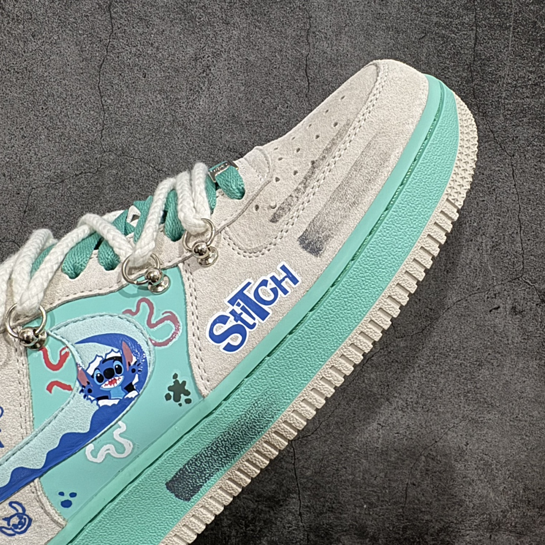 图片[6]-【公司级】Nike Air Force 1 Low 07 星际宝贝 史迪仔 灰绿绑带n原楦头原纸板 打造纯正低帮空军版型 专注外贸渠道 全掌内置蜂窝气垫原盒配件 原厂中底钢印、拉帮完美官方货号：DZ1328 222 Size：36 36.5 37.5 38 38.5 39 40 40.5 41 42 42.5 43 44 44.5 45 编码：HXS310320-鞋库