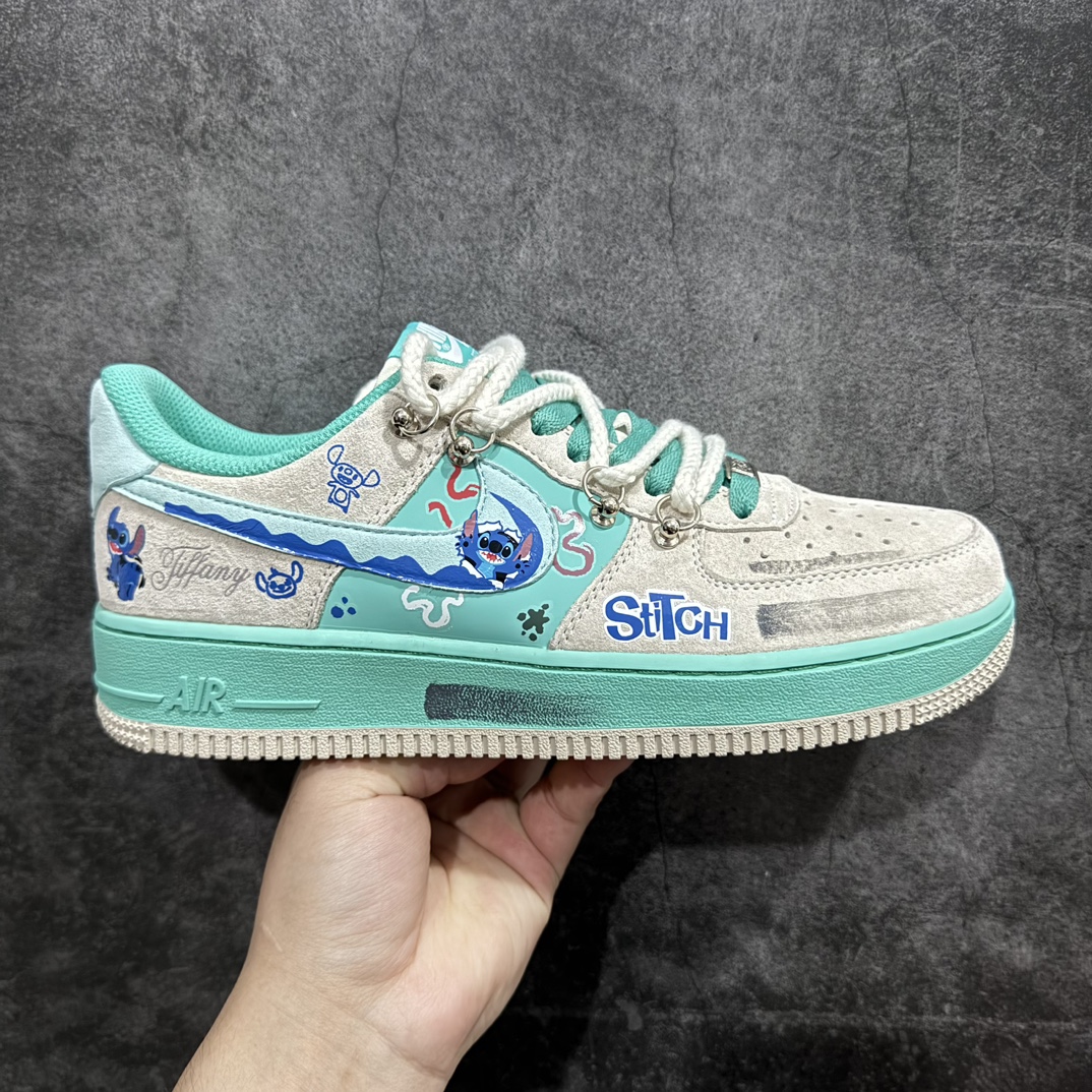 【公司级】Nike Air Force 1 Low 07 星际宝贝 史迪仔 灰绿绑带n原楦头原纸板 打造纯正低帮空军版型 专注外贸渠道 全掌内置蜂窝气垫原盒配件 原厂中底钢印、拉帮完美官方货号：DZ1328 222 Size：36 36.5 37.5 38 38.5 39 40 40.5 41 42 42.5 43 44 44.5 45 编码：HXS310320-鞋库