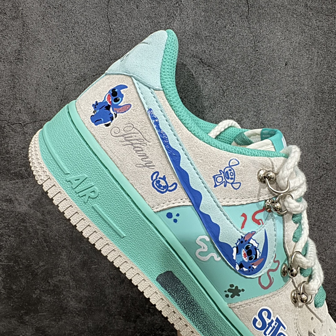 图片[7]-【公司级】Nike Air Force 1 Low 07 星际宝贝 史迪仔 灰绿绑带n原楦头原纸板 打造纯正低帮空军版型 专注外贸渠道 全掌内置蜂窝气垫原盒配件 原厂中底钢印、拉帮完美官方货号：DZ1328 222 Size：36 36.5 37.5 38 38.5 39 40 40.5 41 42 42.5 43 44 44.5 45 编码：HXS310320-鞋库