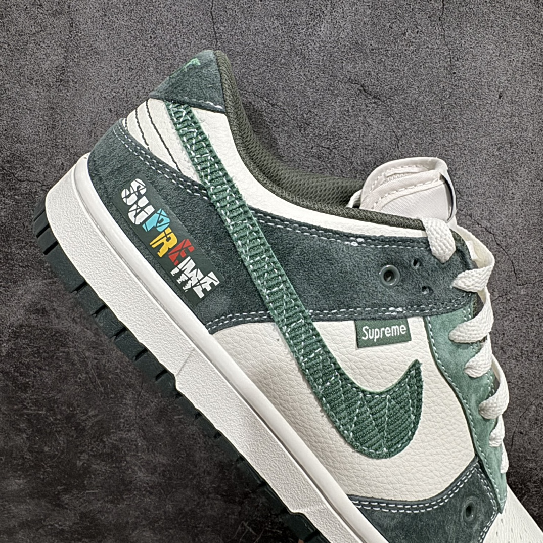 图片[7]-【定制版】Nike SB Dunk Low x Supreme x UNDEFEATED 白绿翻毛n纯原大厂出品 极力推荐n原装头层材料 独家版型蒸餾加工n帶來的是更好的视觉和脚感体验n大厂纯原品质出货 清洁度 电绣工艺皮料切割干净无任何毛边 细节完美 官方货号：DJ2024 042 尺码：36 36.5 37.5 38 38.5 39 40 40.5 41 42 42.5 43 44 44.5 45  编码：HXS340360-鞋库