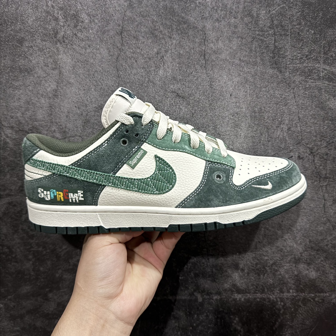 【定制版】Nike SB Dunk Low x Supreme x UNDEFEATED 白绿翻毛n纯原大厂出品 极力推荐n原装头层材料 独家版型蒸餾加工n帶來的是更好的视觉和脚感体验n大厂纯原品质出货 清洁度 电绣工艺皮料切割干净无任何毛边 细节完美 官方货号：DJ2024 042 尺码：36 36.5 37.5 38 38.5 39 40 40.5 41 42 42.5 43 44 44.5 45  编码：HXS340360-鞋库