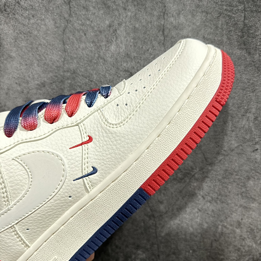 图片[6]-【公司级】海外限量发售NIke Air Force 1 \’07 Low “北面联名–米红蓝双勾”空军一号 低帮 运动鞋 休闲鞋 折边针车 工艺难度大 原楦头原纸板 原装鞋盒 定制五金配件 内置全掌气垫 原厂鞋底货号：XZ6188-010 Size：36 36.5 37.5 38 38.5 39 40 40.5 41 42 42.5 43 44 44.5 45 编码：HXS310320-鞋库