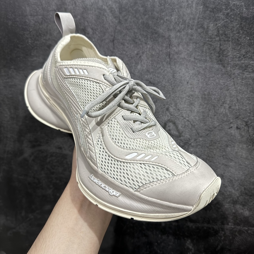 巴黎世家BALENCIAGACircuitSneakers环道系列低帮复古阔型底姥爹风潮流百搭休闲慢跑鞋