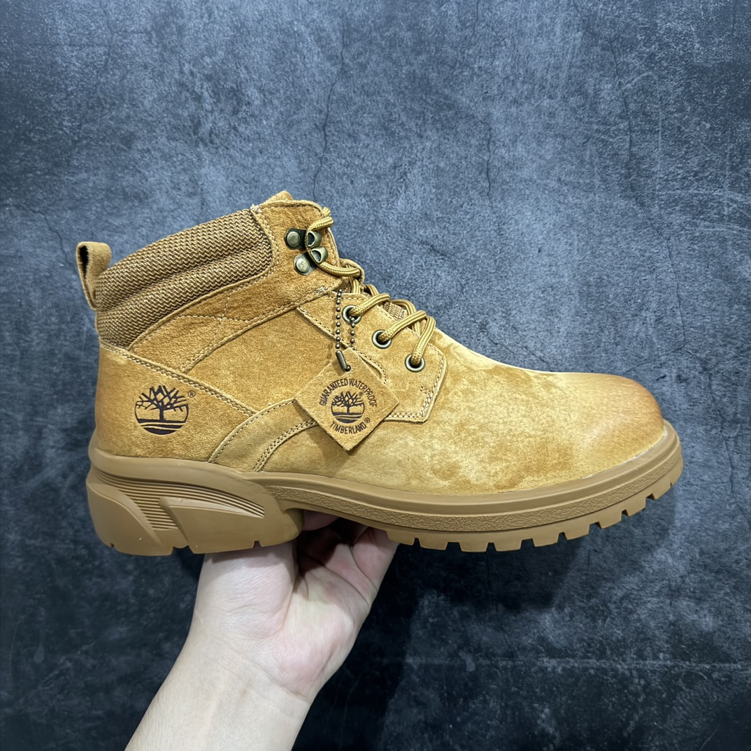 【公司级】Timberland添柏岚/天伯伦户外中帮休闲大黄靴系列n广东大厂品质 原盒原包装面料采用意大利🇮🇹顶级磨砂细纹牛皮n搭配防臭防腐真皮乳胶鞋垫n给您完美的穿着体验 质量考究耐穿n型男必备 专治不帅 高品质脚感一流 尺码：38 39 40 41 42 43 44（皮鞋码） 编码：TL320340-鞋库