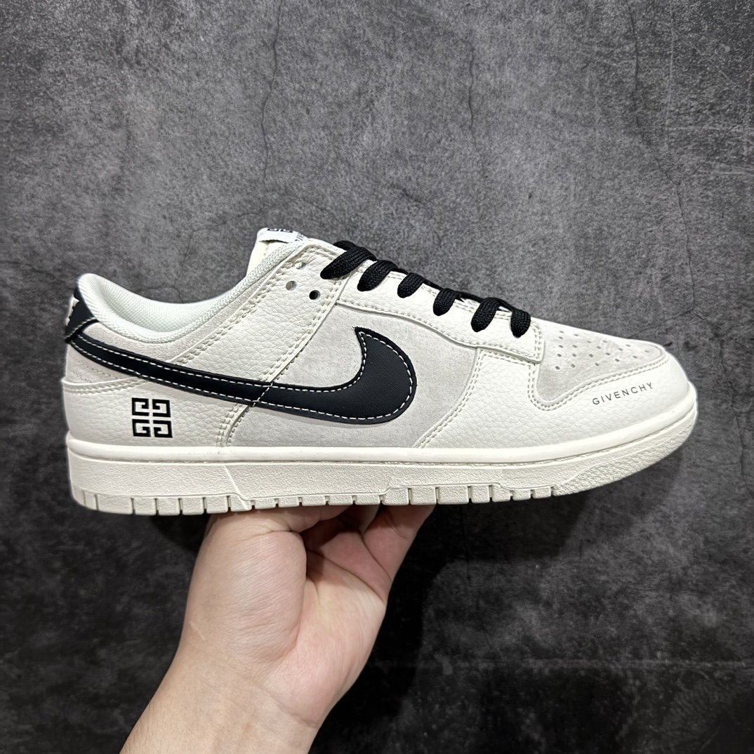 【定制版】Nike SB Dunk Low GIVENCH联名n纯原大厂出品 极力推荐原装头层材料 独家版型蒸餾加工n帶來的是更好的视觉和脚感体验n大厂纯原品质出货 清洁度电绣工艺 皮料切割干净无任何毛边 细节完美 官方货号: XX9925 025 尺码：36 36.5 37.5 38 38.5 39 40 40.5 41 42 42.5 43 44 44.5 45 编码：CC380300-鞋库