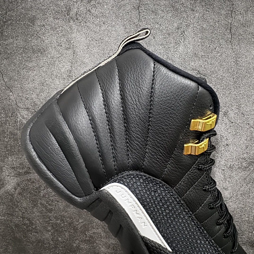 纯原-AirJordanAJ12RetroTheMaster潮流中帮复古篮球鞋男款黑金全新订单高端零售外