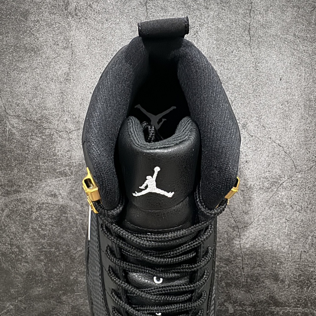 纯原-AirJordanAJ12RetroTheMaster潮流中帮复古篮球鞋男款黑金全新订单高端零售外