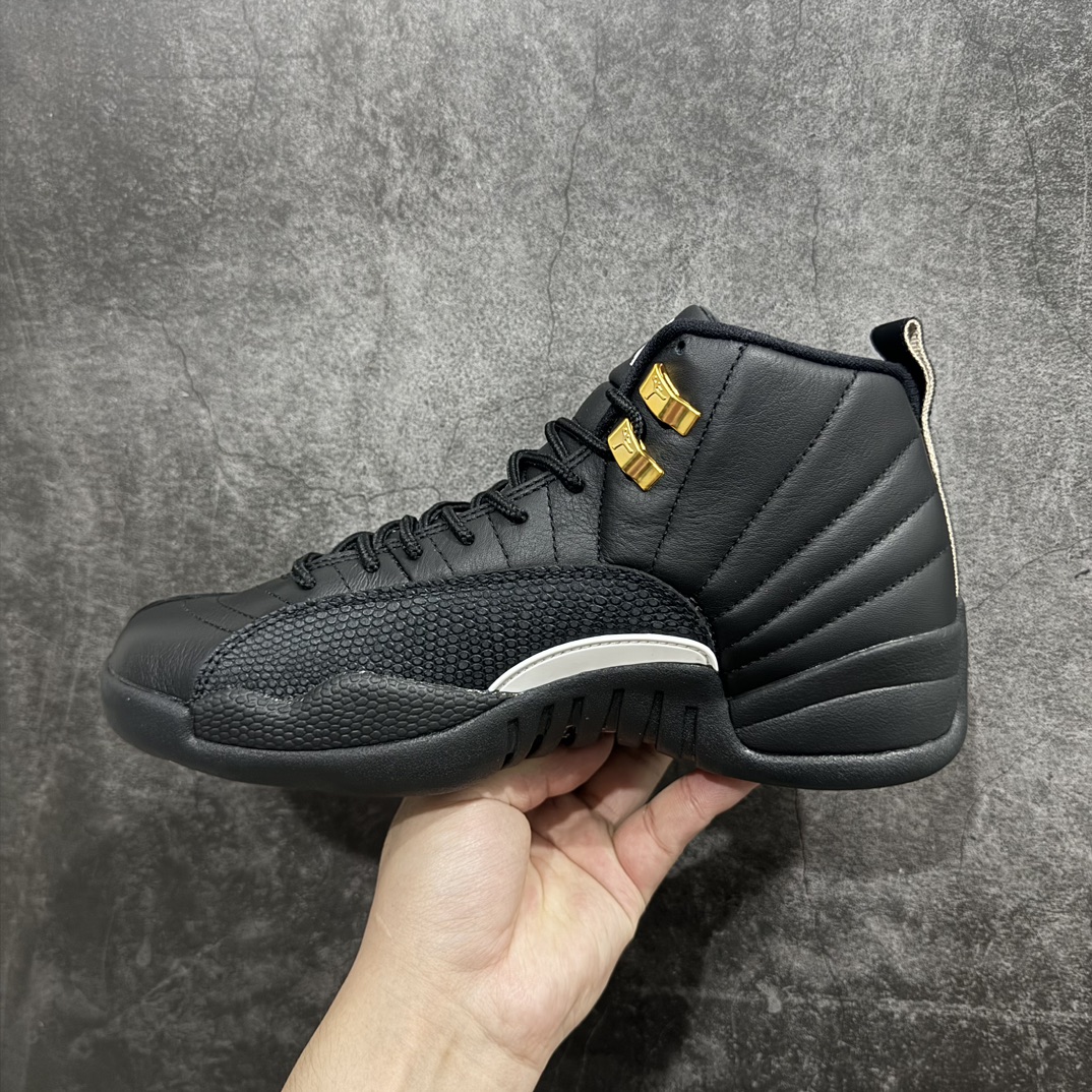 纯原-AirJordanAJ12RetroTheMaster潮流中帮复古篮球鞋男款黑金全新订单高端零售外