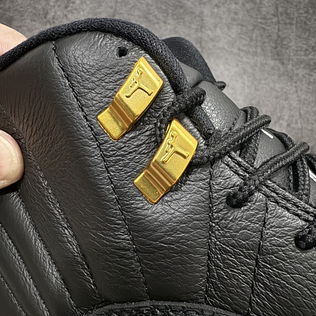 图片[5]-【TK至尊版】Air Jordan AJ12 Retro The Master 潮流 中帮 复古篮球鞋 男款 黑金n全新订单 高端零售外贸混卖专供品质国内专业外贸AJ大厂出品原厂楦头纸板 原厂皮料打造 原厂真碳板 内置气垫  尺码：40 40.5 41 42 42.5 43 44 44.5 45 46 47.5 编码：ZG480520-鞋库