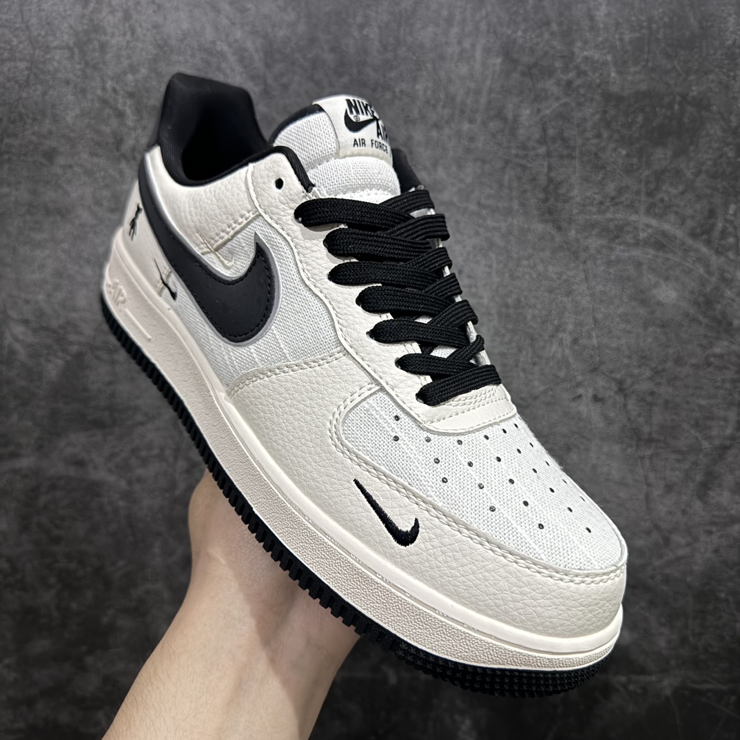 图片[3]-【公司级】海外限量发售NIke Air Force 1 \’07 Low “暴力熊联名–亚麻米黑”空军一号 低帮 运动鞋 休闲鞋 折边针车 工艺难度大 原楦头原纸板 原装鞋盒 定制五金配件 内置全掌气垫 原厂鞋底货号：KK1988-006 Size：36 36.5 37.5 38 38.5 39 40 40.5 41 42 42.5 43 44 44.5 45 编码：LF310320-鞋库