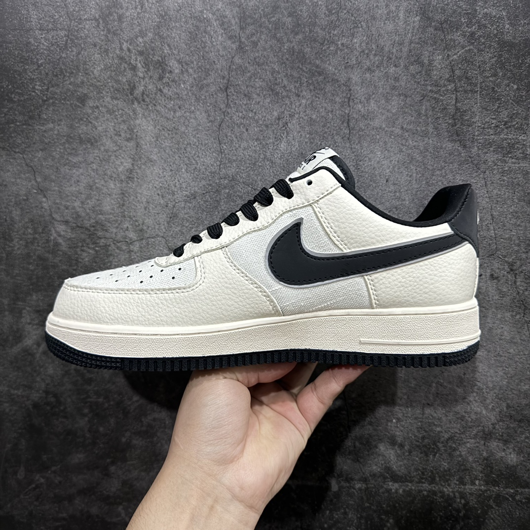 图片[2]-【公司级】海外限量发售NIke Air Force 1 \’07 Low “暴力熊联名–亚麻米黑”空军一号 低帮 运动鞋 休闲鞋 折边针车 工艺难度大 原楦头原纸板 原装鞋盒 定制五金配件 内置全掌气垫 原厂鞋底货号：KK1988-006 Size：36 36.5 37.5 38 38.5 39 40 40.5 41 42 42.5 43 44 44.5 45 编码：LF310320-鞋库