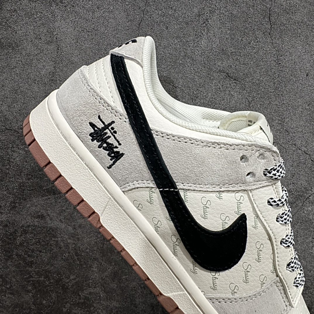 图片[7]-【定制版】Nike SB Dunk Low 斯图西联名n纯原大厂出品 极力推荐原装头层材料 独家版型蒸餾加工n帶來的是更好的视觉和脚感体验n大厂纯原品质出货 清洁度电绣工艺 皮料切割干净无任何毛边 细节完美 官方货号: CF3688 031 尺码：36 36.5 37.5 38 38.5 39 40 40.5 41 42 42.5 43 44 44.5 45 编码：HXS320340-鞋库