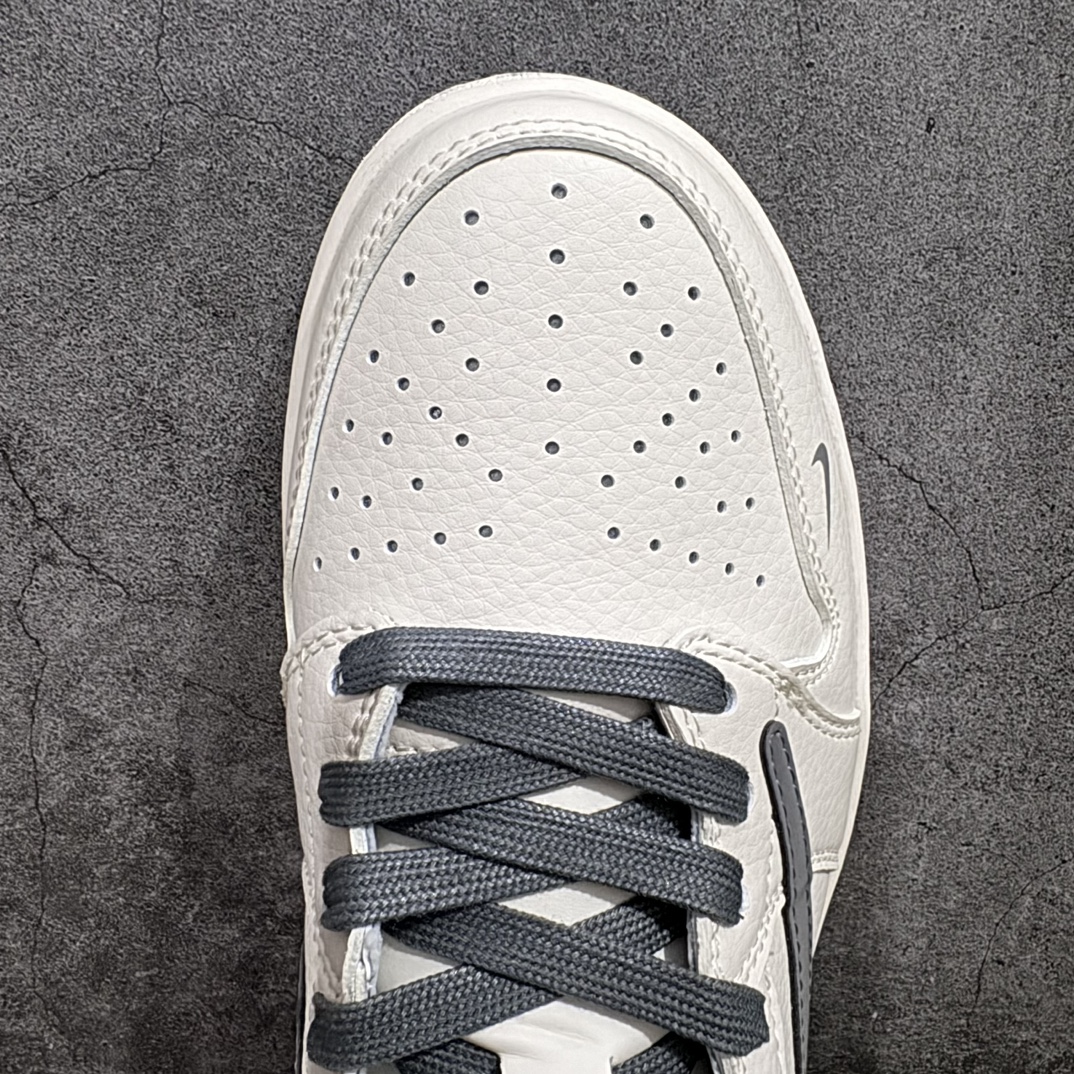 图片[5]-【定制版】Fragment Design x Travis Scott x Air Jordan 1 Low乔丹1代低帮倒钩藤原浩闪电联名白深灰勾 货号：LJ5188-024 尺码：36 36.5 37.5 38 38.5 39 40 40.5 41 42 42.5 43 44 44.5 45 编码：HXS320340-鞋库