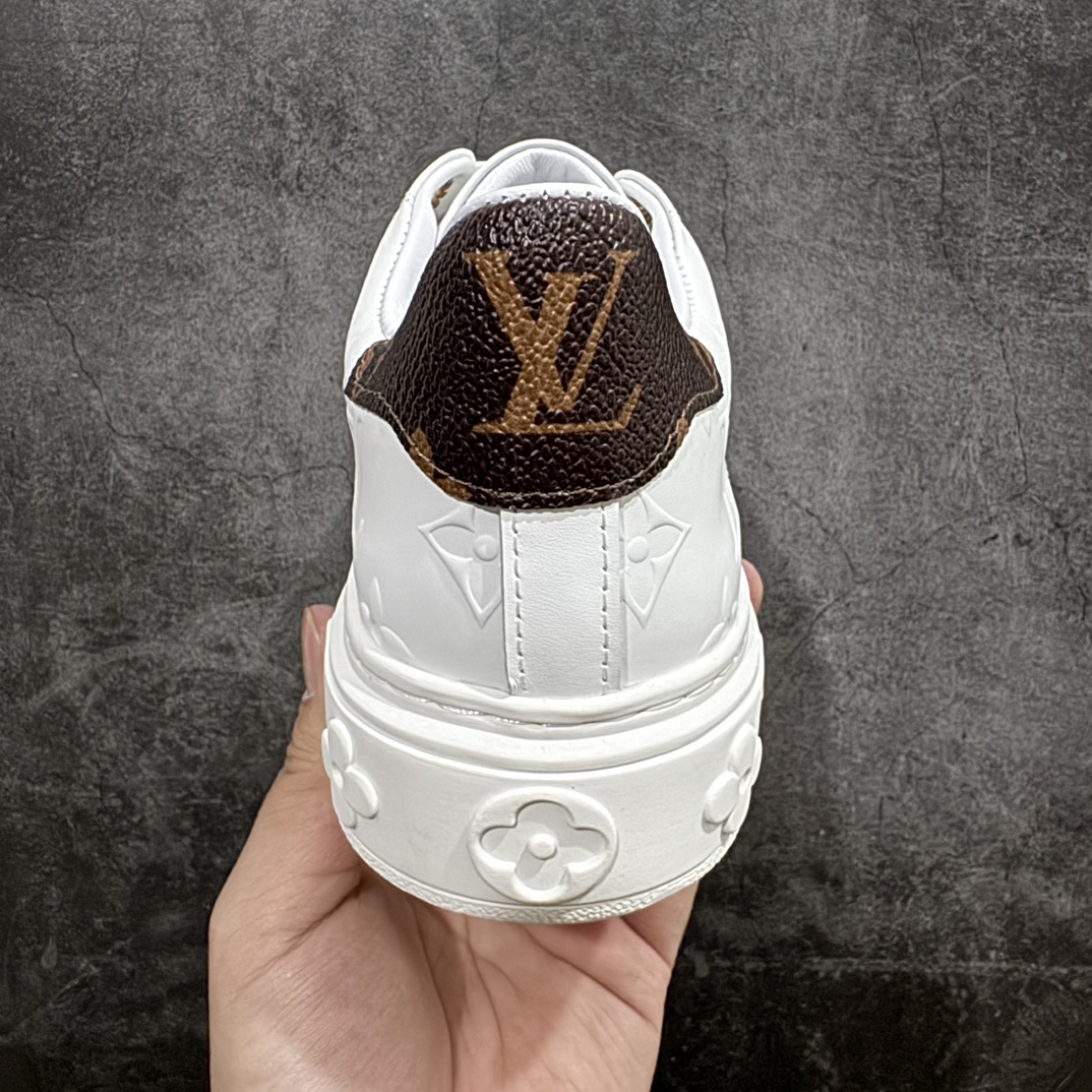 LouisVuittonTimeOutLowSneakerLV舒畅系列休闲松糕锯齿底系列板鞋配件抽屉礼盒