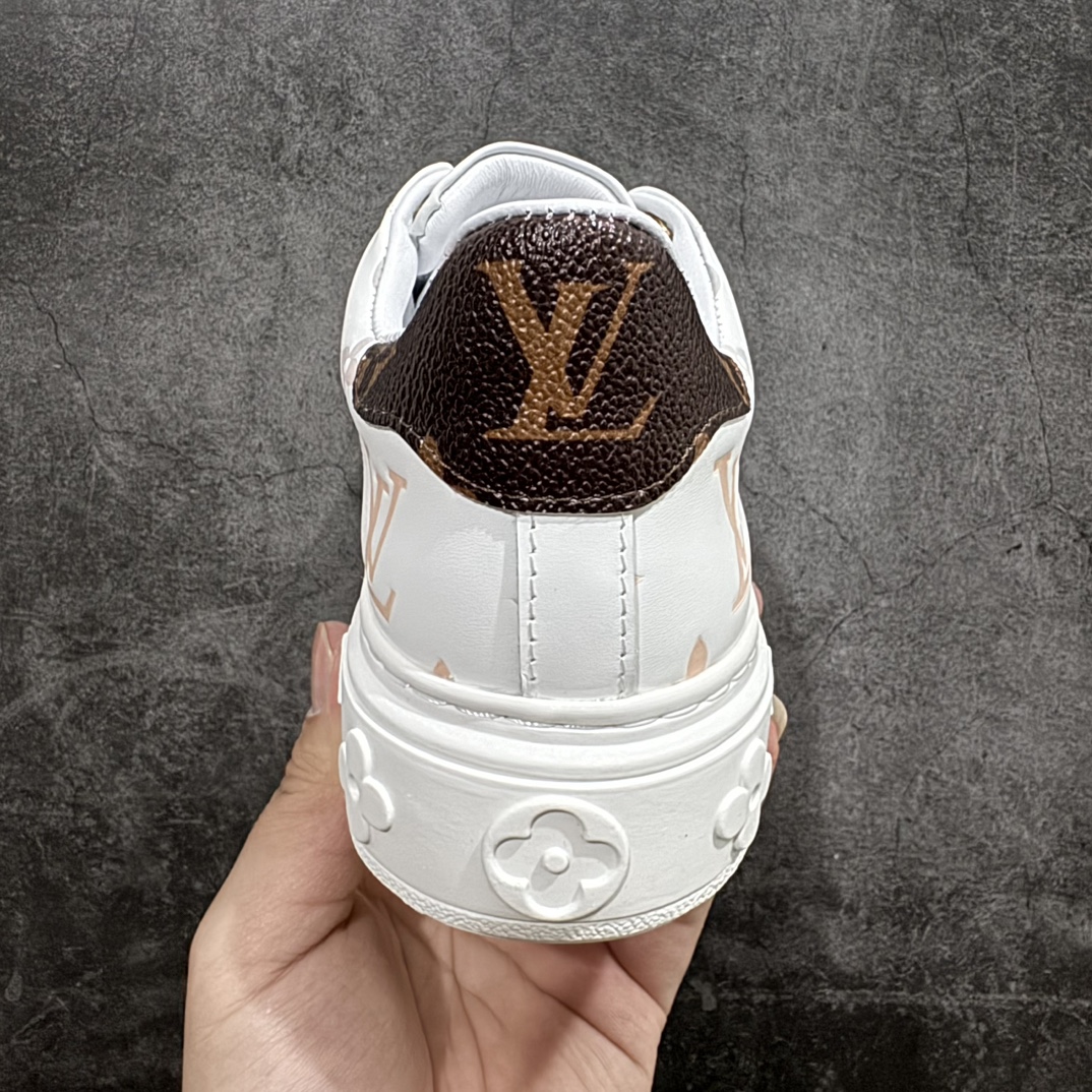 LouisVuittonTimeOutLowSneakerLV舒畅系列休闲松糕锯齿底系列板鞋配件抽屉礼盒