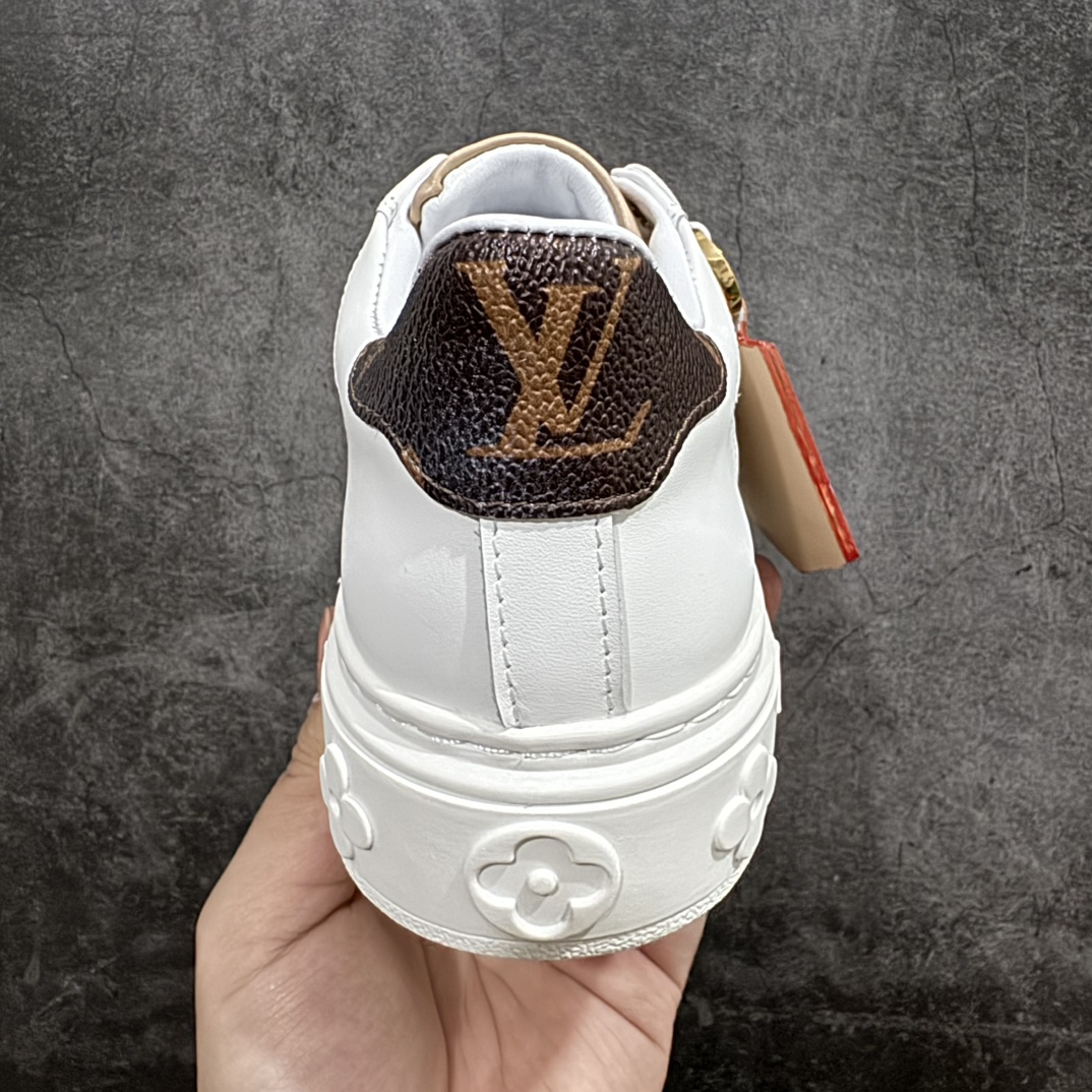 LouisVuittonTimeOutLowSneakerLV舒畅系列休闲松糕锯齿底系列板鞋配件抽屉礼盒