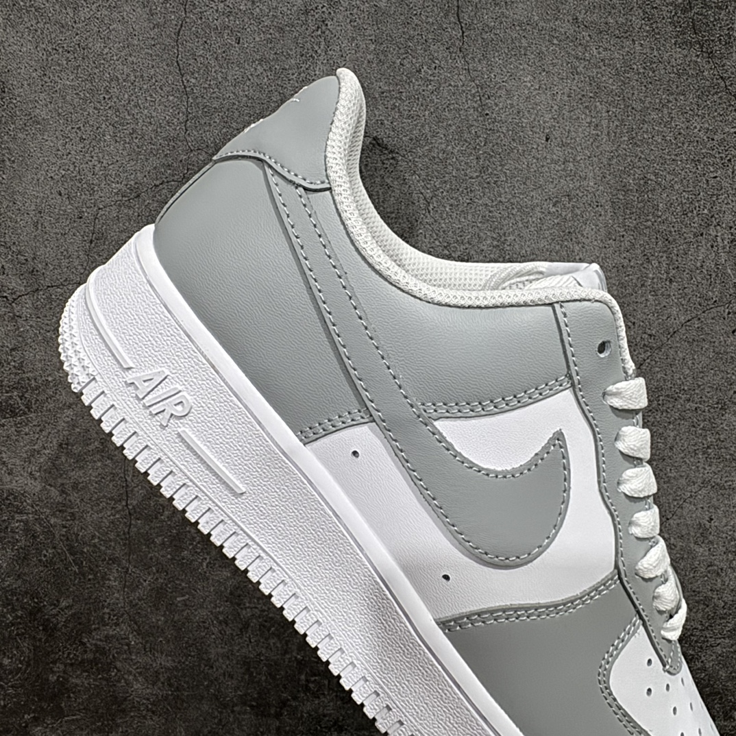 图片[7]-【公司级】Nike Air Force 1 \’07 Low 空军一号低帮运动板鞋 灰白 原装级别 原楦头原纸板 打造纯正空军版型#专注外贸渠道 全掌内置蜂窝气垫 #原盒配件 原厂中底钢印、拉帮完美 货号：FD9763-101 尺码：35.5 36 36.5 37.5 38 38.5 39 40 40.5 41 42 42.5 43 44 44.5 45 编码：CC230240-鞋库