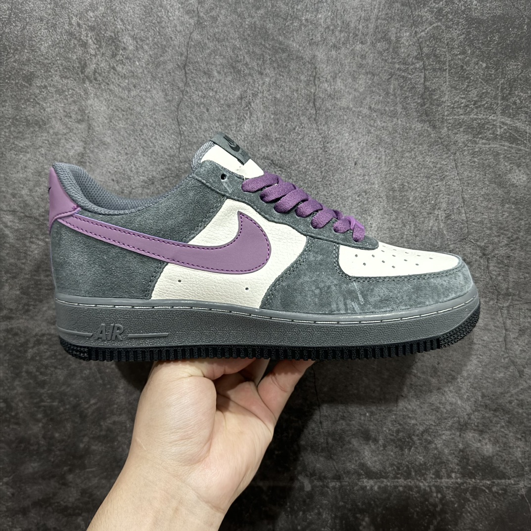 【公司级】Nk Air Force 1\’07 Low \”Grey Purple\” 灰紫雾 空军一号休闲运动板鞋 CW1188-111n#原厂麂皮 原楦原纸板 纯正版型 正品NFC感应芯片 高清洁度 内置全掌气垫  尺码：36 36.5 37.5 38 38.5 39 40 40.5 41 42 42.5 43 44 44.5 45  编码：HXS290300-鞋库