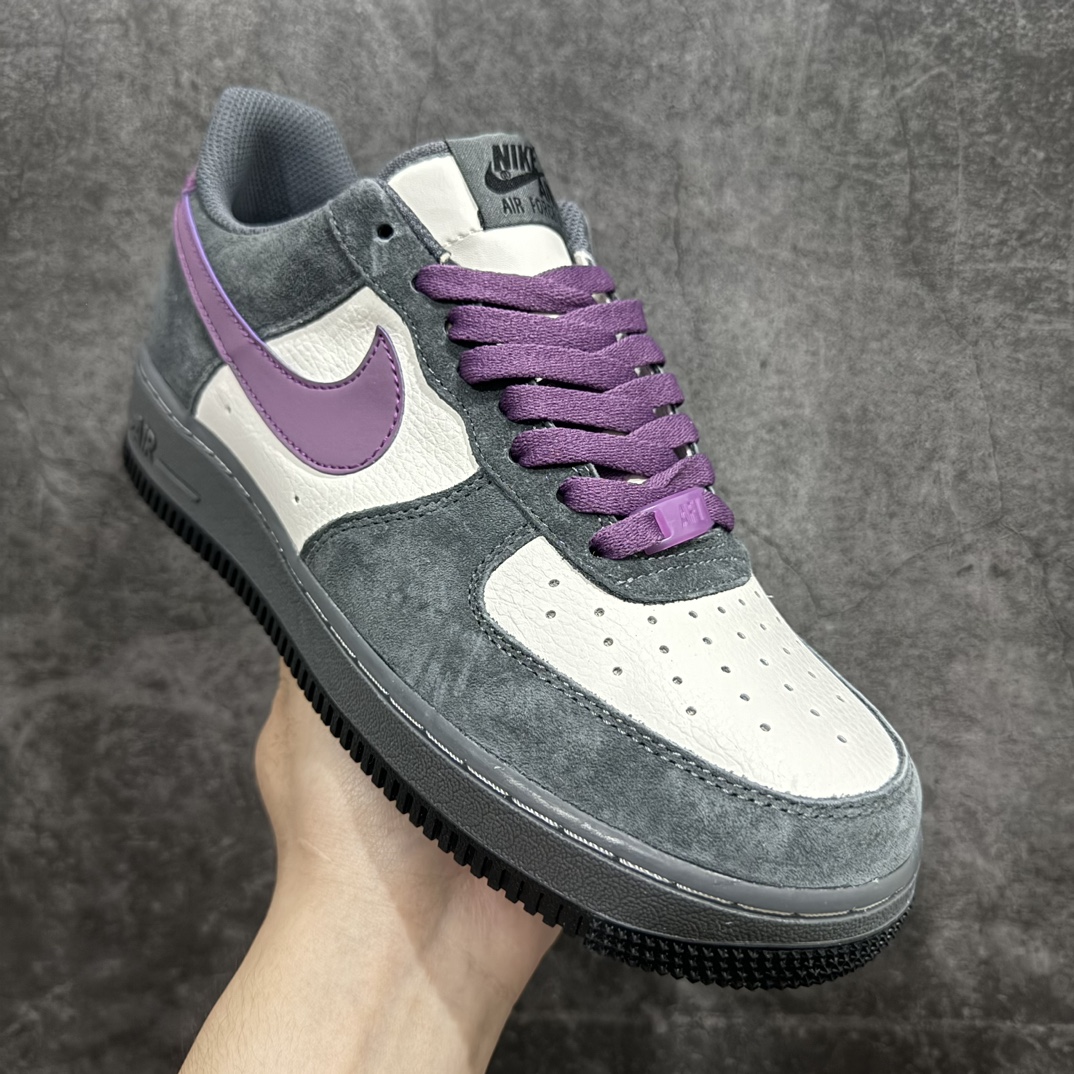 图片[3]-【公司级】Nk Air Force 1\’07 Low \”Grey Purple\” 灰紫雾 空军一号休闲运动板鞋 CW1188-111n#原厂麂皮 原楦原纸板 纯正版型 正品NFC感应芯片 高清洁度 内置全掌气垫  尺码：36 36.5 37.5 38 38.5 39 40 40.5 41 42 42.5 43 44 44.5 45  编码：HXS290300-鞋库