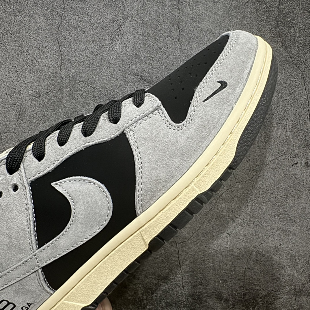 图片[6]-【定制版】NIKE SB Dunk Low x BALENCIAGA 黑灰n公司级出品 极力推荐n原装头层材料 独家版型蒸餾加工n帶來的是更好的视觉和脚感体验n大厂纯原品质出货 清洁度 电绣工艺皮料切割干净无任何毛边 细节完美官方货号：XX9926 026 尺码： 36 36.5 37.5 38 38.5 39 40 40.5 41 42 42.5 43 44 44.5 45 编码：CC280300-鞋库