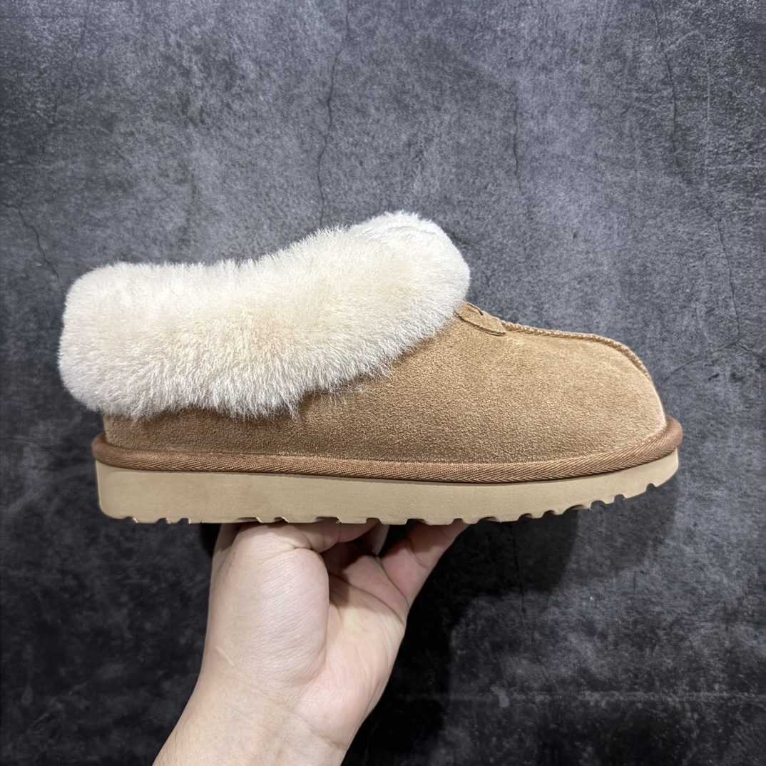 【X1广东礼盒版】市面顶级版本 UGG 薄底2cm 塔茨特 货号1134810n 女款 小红书爆款n广州外贸大厂生产 鞋头到鞋垫真羊皮毛一体 独立外盒包装 芯片 带防水工艺 区别市面任何版本1.5Ccm薄底 独立原版开发大底 羊绒鞋垫 冬季保暖外出 家居都是很适合的选择 进年uug推出款式系列 局部偏向年轻消费者喜好 也走到时尚潮流穿搭的前沿 鞋身材质 防泼水涂层翻毛皮鞋面 17毫米UGGPURE™植入式羊毛内底 轻便防滑舒适橡胶外底 带有品牌LOGO商标 带全套包装  尺码: 35 36 37 38 39 40 编码：HH270290-鞋库