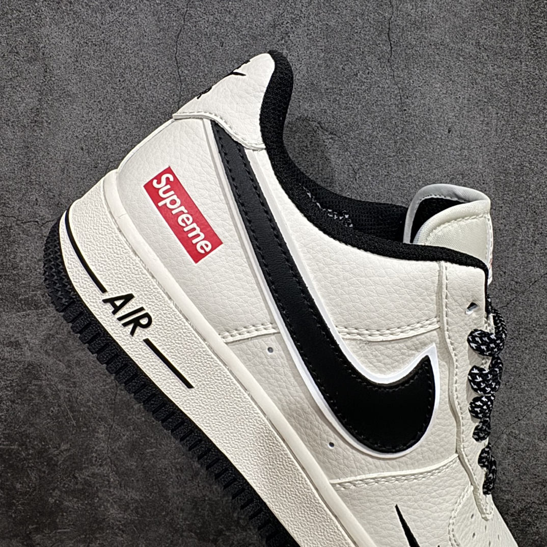 图片[7]-【公司级】海外限量发售NIke Air Force 1 \’07 Low “Supreme联名——米黑满天星”空军一号 低帮 运动鞋 休闲鞋 折边针车 工艺难度大 原楦头原纸板 原装鞋盒 定制五金配件 内置全掌气垫 原厂鞋底货号：XZ6188-013 Size：36 36.5 37.5 38 38.5 39 40 40.5 41 42 42.5 43 44 44.5 45 编码：HXS310320-鞋库