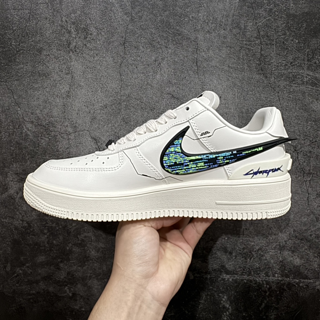 图片[2]-【公司级】Nike Air Force 1 Low 07 x AMBUSH 赛博涂鸦米白n原楦头原纸板 打造纯正低帮空军版型 专注外贸渠道 全掌内置蜂窝气垫原盒配件 原厂中底钢印、拉帮完美官方货号：DV3464 020 Size：36 36.5 37.5 38 38.5 39 40 40.5 41 42 42.5 43 44 44.5 45 编码：HXS310320-鞋库