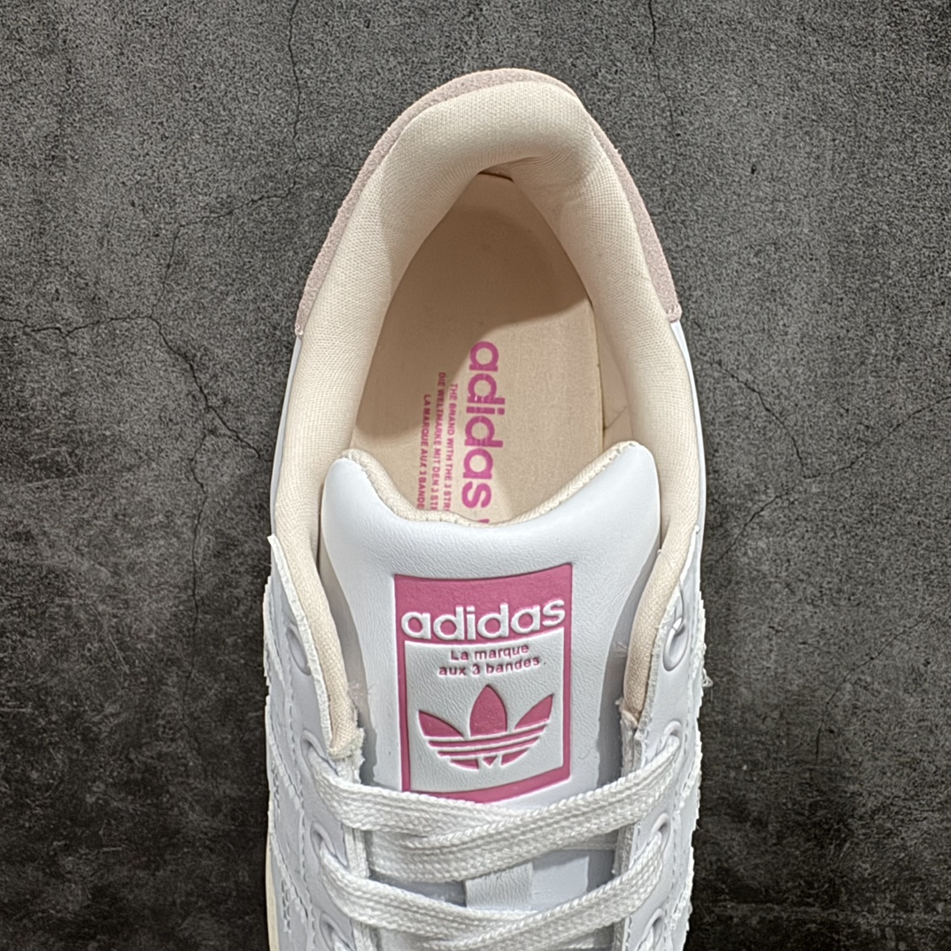 图片[8]-【公司级】阿迪达斯 ADIDAS SUPERSTAR 三叶草☘️经典贝壳头系列 双鞋带 新款休闲板鞋潮流女士运动鞋 。n鞋面皮革材质 标志性的贝壳鞋头，锯齿三条纹，简约的线条。就连版型和比例，都在向1982年的鞋款致敬。可谓“形神兼备”的复刻。无论在哪，无论去哪，你或许都需要这样一双既舒适又时尚的鞋。1970年问世于篮球场的adidas Superstar，集舒适与时尚于一身。这款经典鞋，缀低调图案，灵感源自公共交通地图。设计简约，旨在伴你出行。心动不如行动，系好鞋带，出发吧。 货号：IF1802n码数：35-40含半码 编码：XN200220-鞋库