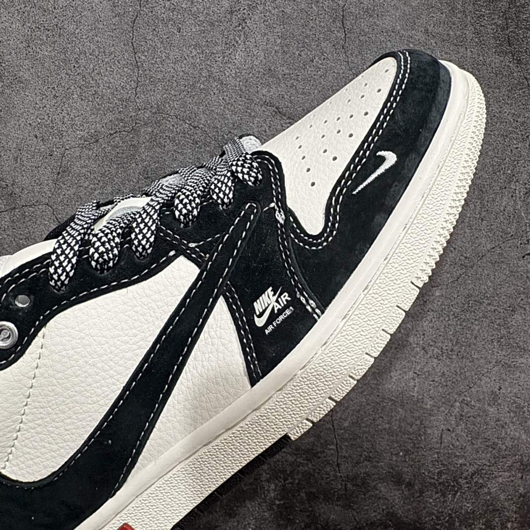 图片[6]-【定制版】Travis Scott x Nike Air Jordan 1 Low x SupremenAir Jordan 1 Low 反转黑米小钩满天星倒钩 纯原版本n全鞋采用原装头层皮，用料扎实 精雕细琢n鞋型极致还原 飞翼3D打印改良 深度立体四线中底拉帮皮料选材 钢印 背胶一应俱全 全新批次 原装原模大底全鞋原厂定制皮料，手感细腻正确折边工艺 完美细节诠释 官方货号：SJ2068 124 Size：36 36.5 37.5 38 38.5 39 40 40.5 41 42 42.5 43 44 44.5 45 编码：HXS320340-鞋库