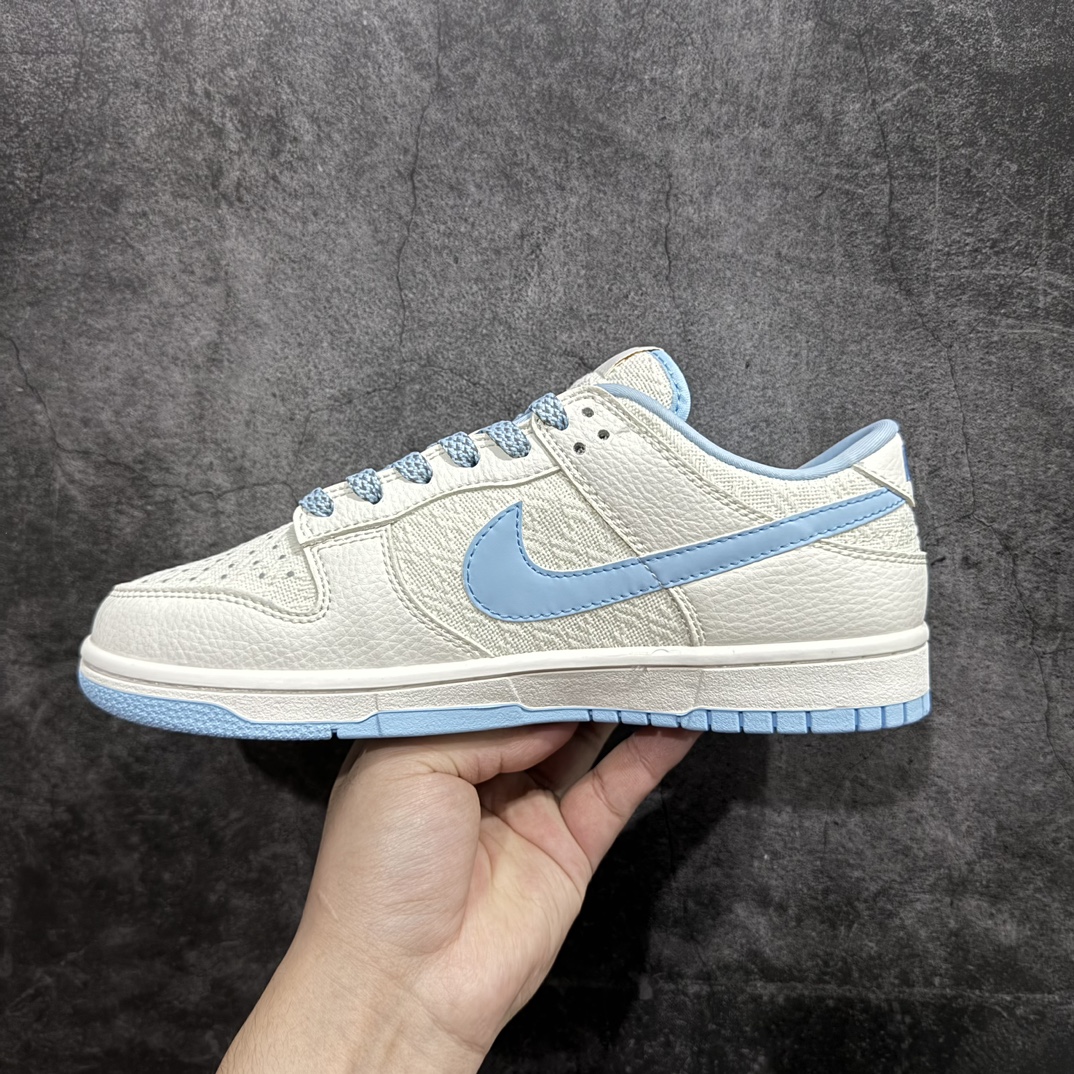 图片[2]-【定制版】NIKE SB Dunk Low x GUCCI 白天蓝满天星n性价比天花板 极力推荐n原装头层材料 独家版型蒸餾加工n帶來的是更好的视觉和脚感体验n大厂纯原品质出货 清洁度 电绣工艺皮料切割干净无任何毛边 细节完美官方货号：DQ1098 376 尺码：36 36.5 37.5 38 38.5 39 40 40.5 41 42 42.5 43 44 44.5 45  编码：FS230250-鞋库