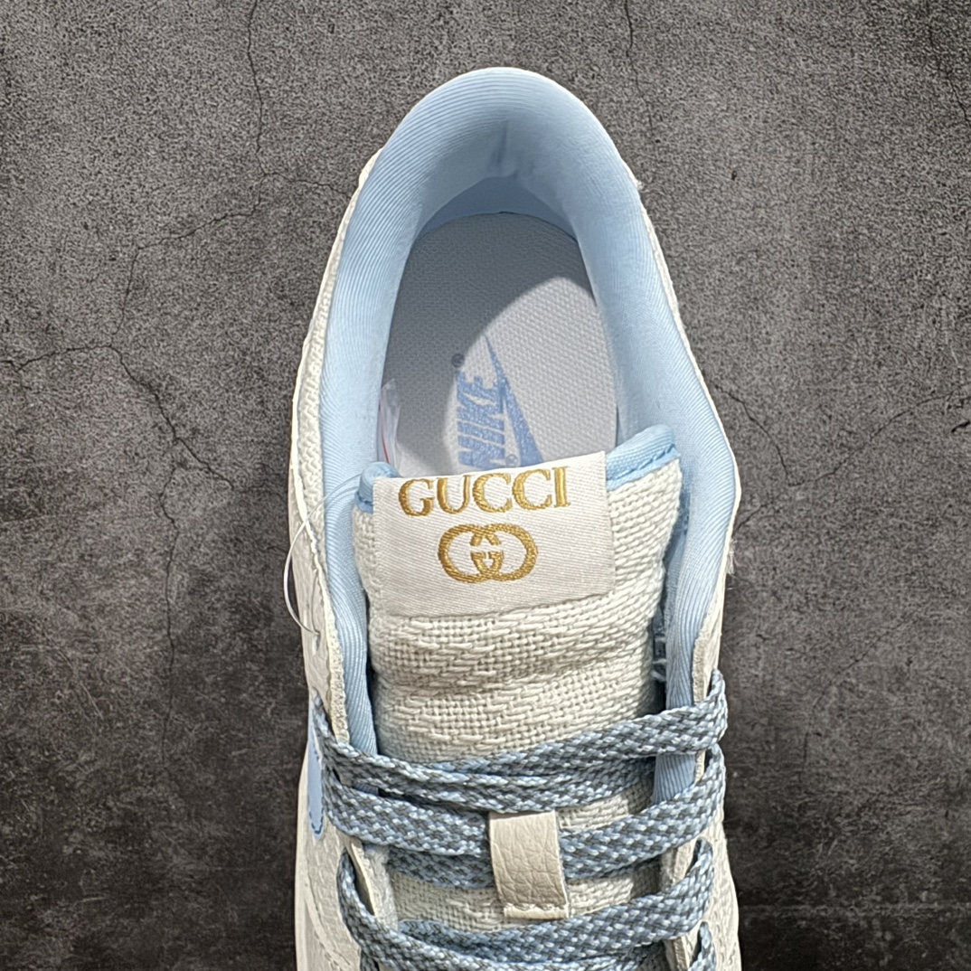 图片[8]-【定制版】NIKE SB Dunk Low x GUCCI 白天蓝满天星n性价比天花板 极力推荐n原装头层材料 独家版型蒸餾加工n帶來的是更好的视觉和脚感体验n大厂纯原品质出货 清洁度 电绣工艺皮料切割干净无任何毛边 细节完美官方货号：DQ1098 376 尺码：36 36.5 37.5 38 38.5 39 40 40.5 41 42 42.5 43 44 44.5 45  编码：FS230250-鞋库