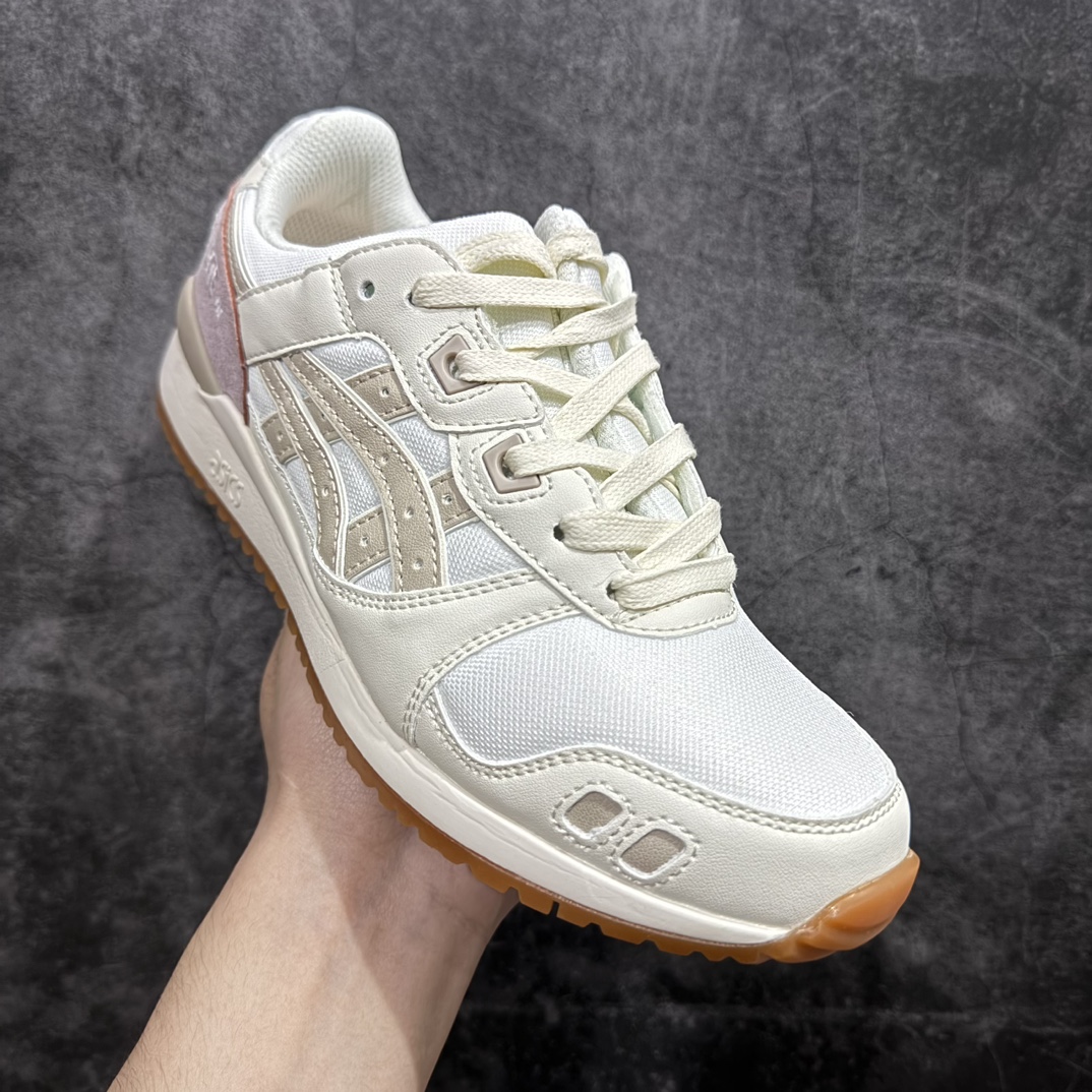 图片[3]-【公司级】Asics Gel-Lyte 3  反毛皮织物休闲跑步鞋GEL-LYTET™III OG运动鞋再次以其90年代初期的原始形状和结构出现n轮廓由三井茂之(Shigeyuki Mitsui)于1990年设计 结合了裂舌应用其最初灵感来自GEL-LD RACER™鞋n鞋在脚跟处采用其标志性的GEL™技术缓冲装置n可提高减震效果并提供持久的舒适感n 尺码: 36 36.5 37.5 38 38.5 39 40 40.5 41 42 42.5 43 44 44.5 45  编码：HCAM270280-鞋库