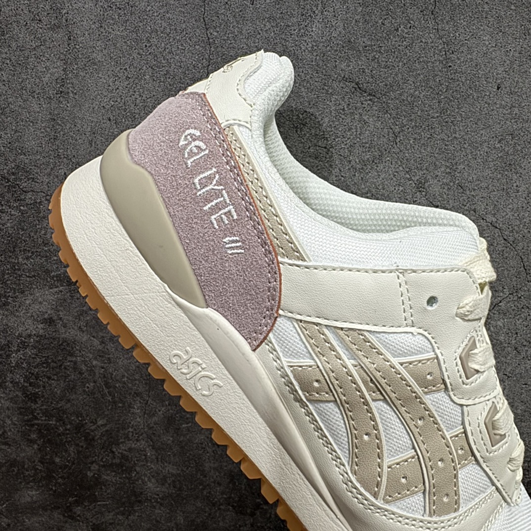 图片[7]-【公司级】Asics Gel-Lyte 3  反毛皮织物休闲跑步鞋GEL-LYTET™III OG运动鞋再次以其90年代初期的原始形状和结构出现n轮廓由三井茂之(Shigeyuki Mitsui)于1990年设计 结合了裂舌应用其最初灵感来自GEL-LD RACER™鞋n鞋在脚跟处采用其标志性的GEL™技术缓冲装置n可提高减震效果并提供持久的舒适感n 尺码: 36 36.5 37.5 38 38.5 39 40 40.5 41 42 42.5 43 44 44.5 45  编码：HCAM270280-鞋库