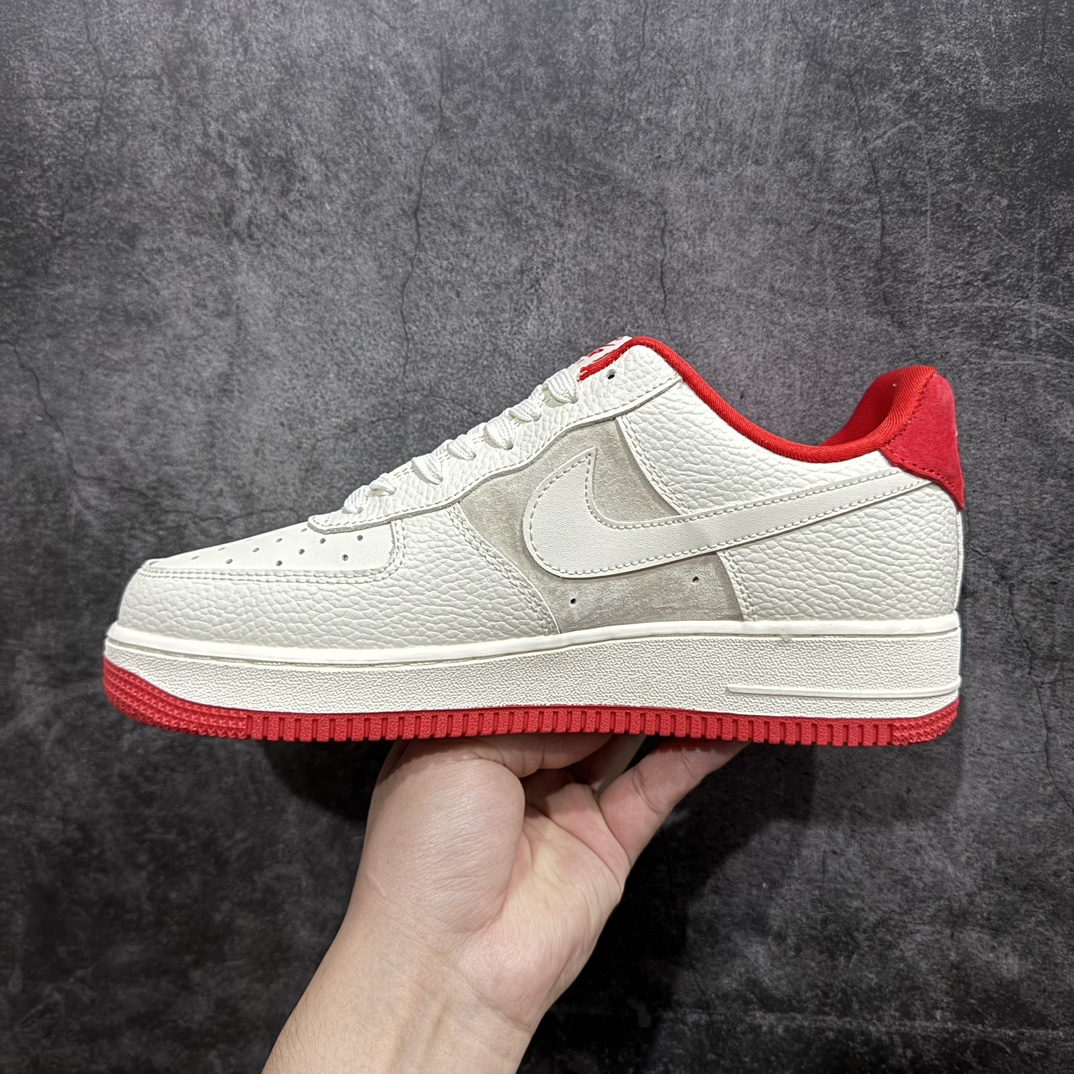 图片[2]-【公司级】海外限量发售NIke Air Force 1 \’07 Low “川久保玲联名–米白红底”空军一号 低帮 运动鞋 休闲鞋 折边针车 工艺难度大 原楦头原纸板 原装鞋盒 定制五金配件 内置全掌气垫 原厂鞋底货号：KK3333-003 Size：36 36.5 37.5 38 38.5 39 40 40.5 41 42 42.5 43 44 44.5 45 编码：HXS310320-鞋库