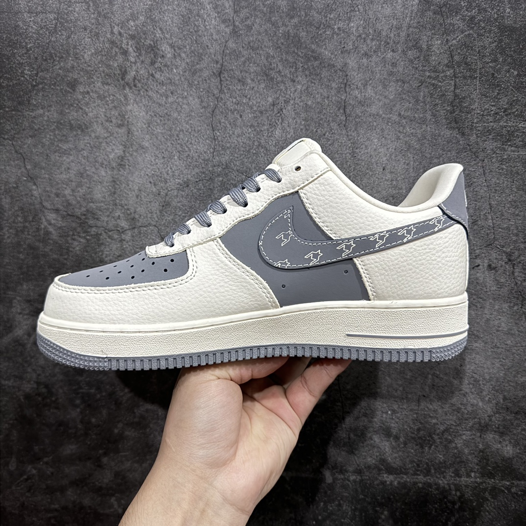 图片[2]-【公司级】Nk Air Force 1\’07 Low 北面熊联名-米灰三勾 空军一号 低帮休闲板鞋 KK1988-011rn原楦头原纸板 原装鞋盒 定制五金配件 内置全掌气垫 原厂鞋底r 尺码：36 36.5 37.5 38 38.5 39 40 40.5 41 42 42.5 43 44 44.5 45  编码：HXS310320-鞋库