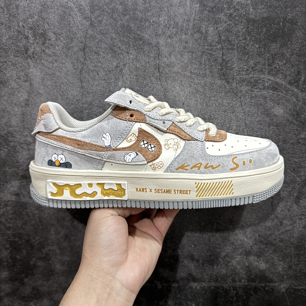 【定制版】Nike Air Force 1 Low 07 米棕灰拼接翻毛n原楦头原纸板 打造纯正低帮空军版型 专注外贸渠道 全掌内置蜂窝气垫原盒配件 原厂中底钢印、拉帮完美官方货号：CW6688 608 Size：36 36.5 37.5 38 38.5 39 40 40.5 41 42 42.5 43 44 44.5 45 编码：HXS310320-鞋库