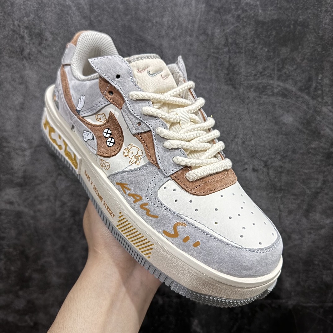 图片[3]-【定制版】Nike Air Force 1 Low 07 米棕灰拼接翻毛n原楦头原纸板 打造纯正低帮空军版型 专注外贸渠道 全掌内置蜂窝气垫原盒配件 原厂中底钢印、拉帮完美官方货号：CW6688 608 Size：36 36.5 37.5 38 38.5 39 40 40.5 41 42 42.5 43 44 44.5 45 编码：HXS310320-鞋库