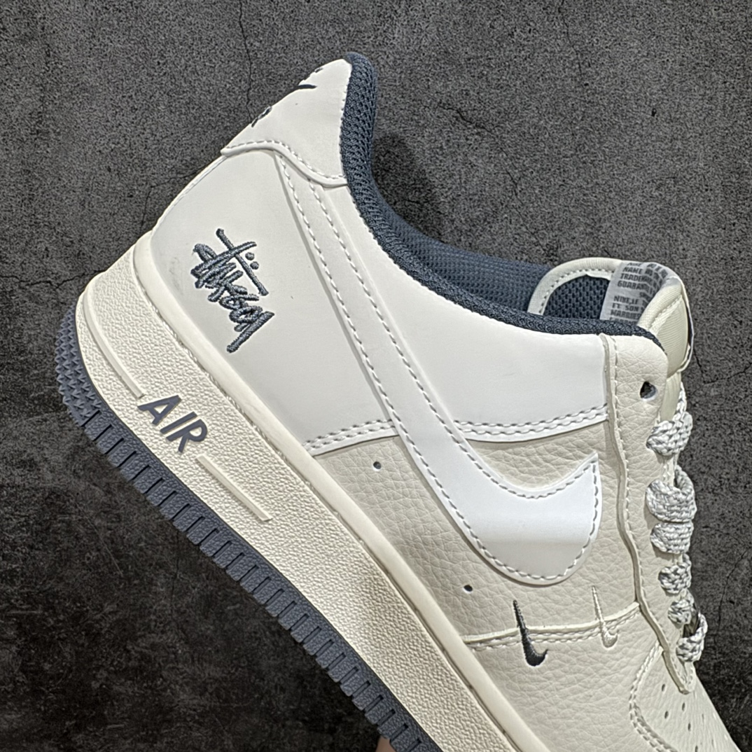 图片[7]-【定制版】Nk Air Force 1\’07 Low 斯图西联名-米灰小双勾 空军一号 低帮休闲板鞋 XZ6188-012rn#原楦头原纸板 原装鞋盒 定制五金配件 内置全掌气垫 原厂鞋底 r 尺码：36 36.5 37.5 38 38.5 39 40 40.5 41 42 42.5 43 44 44.5 45 编码：HXS310320-鞋库