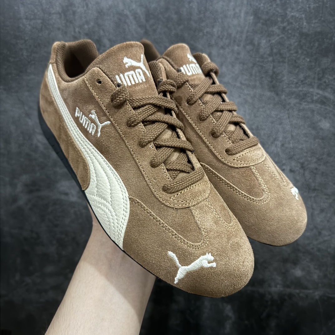 【渠道纯原】PUMA Speedcat Archive Speed Cat系列美拉德风 舒适百搭 防滑耐磨 低帮 生活休闲鞋 男女同款 棕色 398847-02n顶级品质做工 市场目前最优品质n采用原鞋1:1开模  组合Mode大底 原厂套楦工艺  进口小牛皮  打造极致品控‼️ 尺码：35.5-45半码 编码：NB245270-鞋库