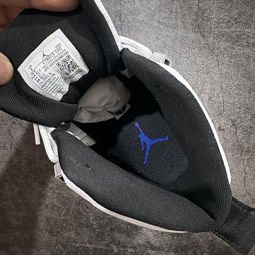 图片[8]-【TK至尊版】Air Jordan AJ12 Retro 潮流 中帮 复古篮球鞋 男款白蓝CT8013-140n全新订单 高端零售外贸混卖专供品质国内专业外贸AJ大厂出品原厂楦头纸板 原厂皮料打造 原厂真碳板 内置气垫  尺码：40 40.5 41 42 42.5 43 44 44.5 45 46 47.5 编码：ZG480520-鞋库