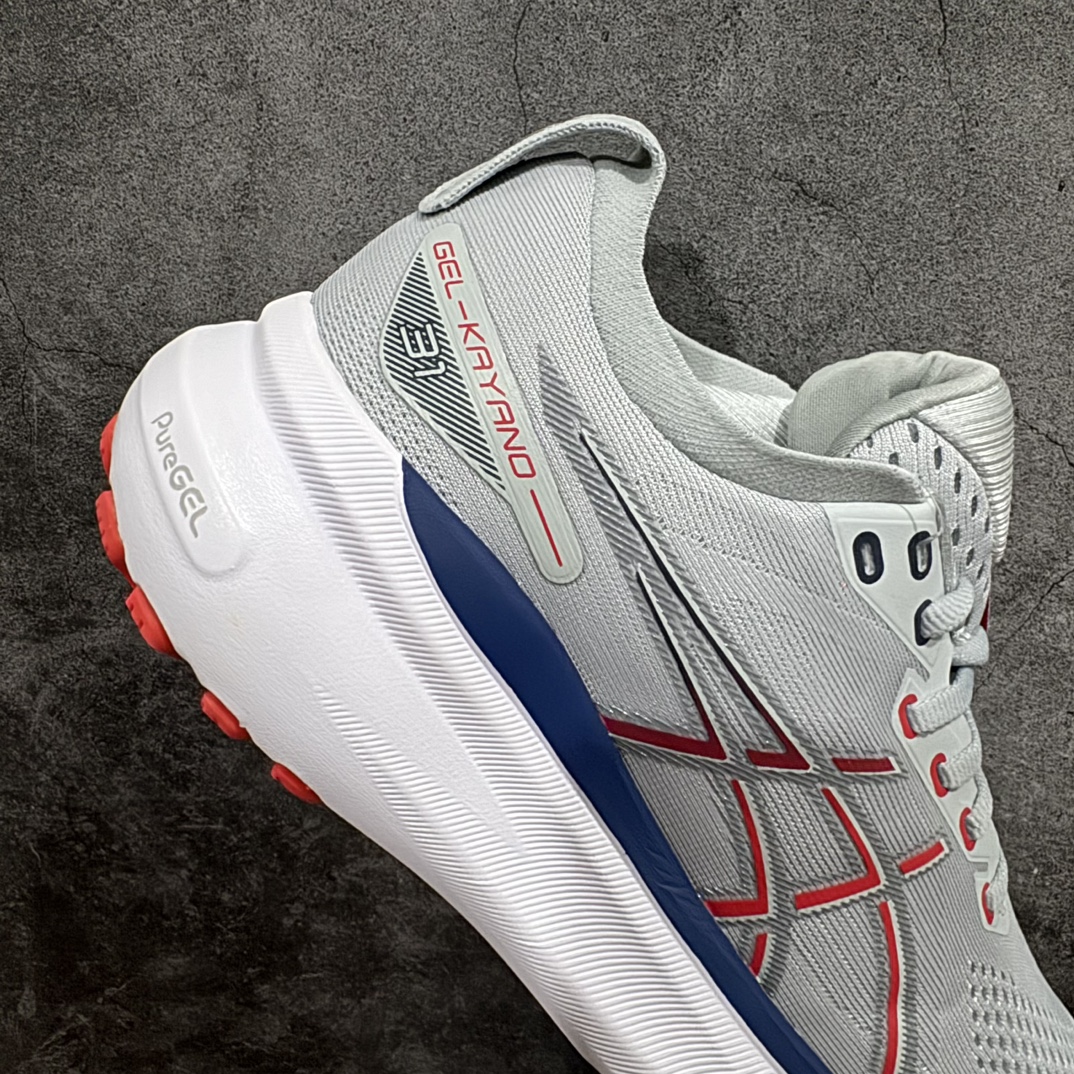 图片[7]-【公司级】Asics Gel-Kayano 31代 运动休闲透气专业跑鞋 1011B955-100rn#原档案据数开发楦型纸版 原装印尼工代进口单丝纤维程工网布鞋面，更贴合脚型和舒适透气，后跟稳定片带来合脚舒适的穿着感优化后的GEL，提供更好的缓冲保护性，FLYTEFOAM BLAST中底科技，兼具轻量、缓冲、回弹，提升跑步推进力，给跑步健将营造新的跑步体验。 r 尺码：36 37 37.5 38 39 39.5 40 40.5 41.5 42 42.5 43.5 44 45  编码：CC250280-鞋库