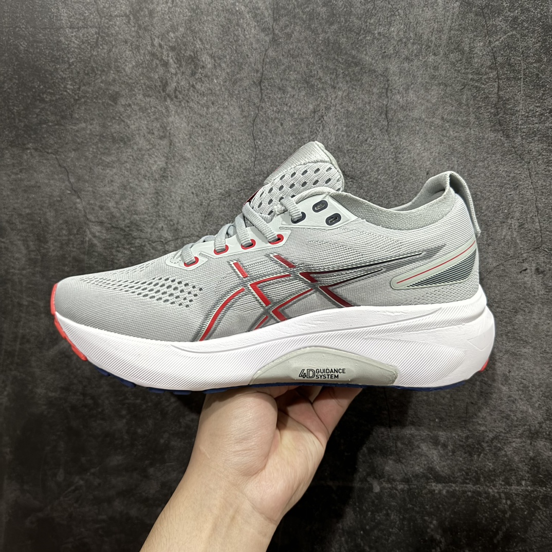 图片[2]-【公司级】Asics Gel-Kayano 31代 运动休闲透气专业跑鞋 1011B955-100rn#原档案据数开发楦型纸版 原装印尼工代进口单丝纤维程工网布鞋面，更贴合脚型和舒适透气，后跟稳定片带来合脚舒适的穿着感优化后的GEL，提供更好的缓冲保护性，FLYTEFOAM BLAST中底科技，兼具轻量、缓冲、回弹，提升跑步推进力，给跑步健将营造新的跑步体验。 r 尺码：36 37 37.5 38 39 39.5 40 40.5 41.5 42 42.5 43.5 44 45  编码：CC250280-鞋库