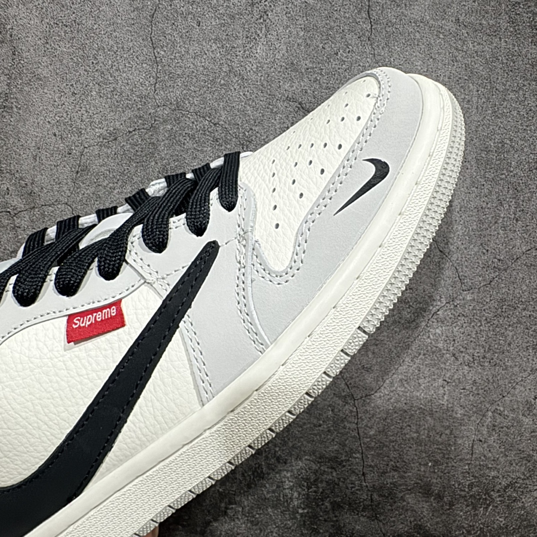 图片[6]-【定制版】TS x Air Jordan AJ1 Low 倒钩低帮联名定制配色 JH6089-003原厂内置气垫魔块 A模大底 头层小牛皮 鞋舌AJ原厂专用牛津布+AJ专用反口珍珠布+原厂无杂质高弹内里海棉+特殊封边弹力鞋带SIZE：36 36.5 37.5 38 38.5 39 40 40.5 41 42 42.5 43 44 44.5 45 编码：HXS320340-鞋库