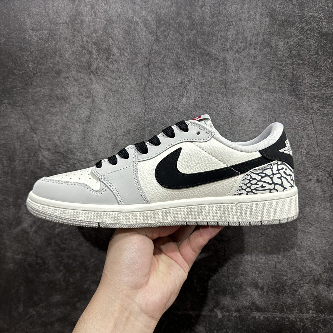 图片[2]-【定制版】TS x Air Jordan AJ1 Low 倒钩低帮联名定制配色 JH6089-003原厂内置气垫魔块 A模大底 头层小牛皮 鞋舌AJ原厂专用牛津布+AJ专用反口珍珠布+原厂无杂质高弹内里海棉+特殊封边弹力鞋带SIZE：36 36.5 37.5 38 38.5 39 40 40.5 41 42 42.5 43 44 44.5 45 编码：HXS320340-鞋库