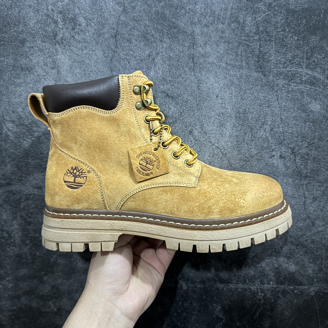 【公司级】Timberland添柏岚/天伯伦户外高帮休闲大黄靴系列n#广东大厂品质 原盒原包装#24ss新款 时尚潮流搭配 面料采用意大利🇮🇹顶级磨砂细纹牛皮 搭配防臭防腐真皮乳胶鞋垫 大底到五金都是代工厂原材料制作 同原版固特异永不开胶工艺 好货不杀猪首单质量严格把控 全网独家首发 品质毋庸置疑 全套官网统一包装 给您完美的穿着体验 质量考究耐穿 型男必备 专治不帅 高品质脚感一流          今年冬季防寒户外专用 日常随意搭配  尺码：38 39 40 41 42 43 44（皮鞋码） 编码：TL320340-鞋库